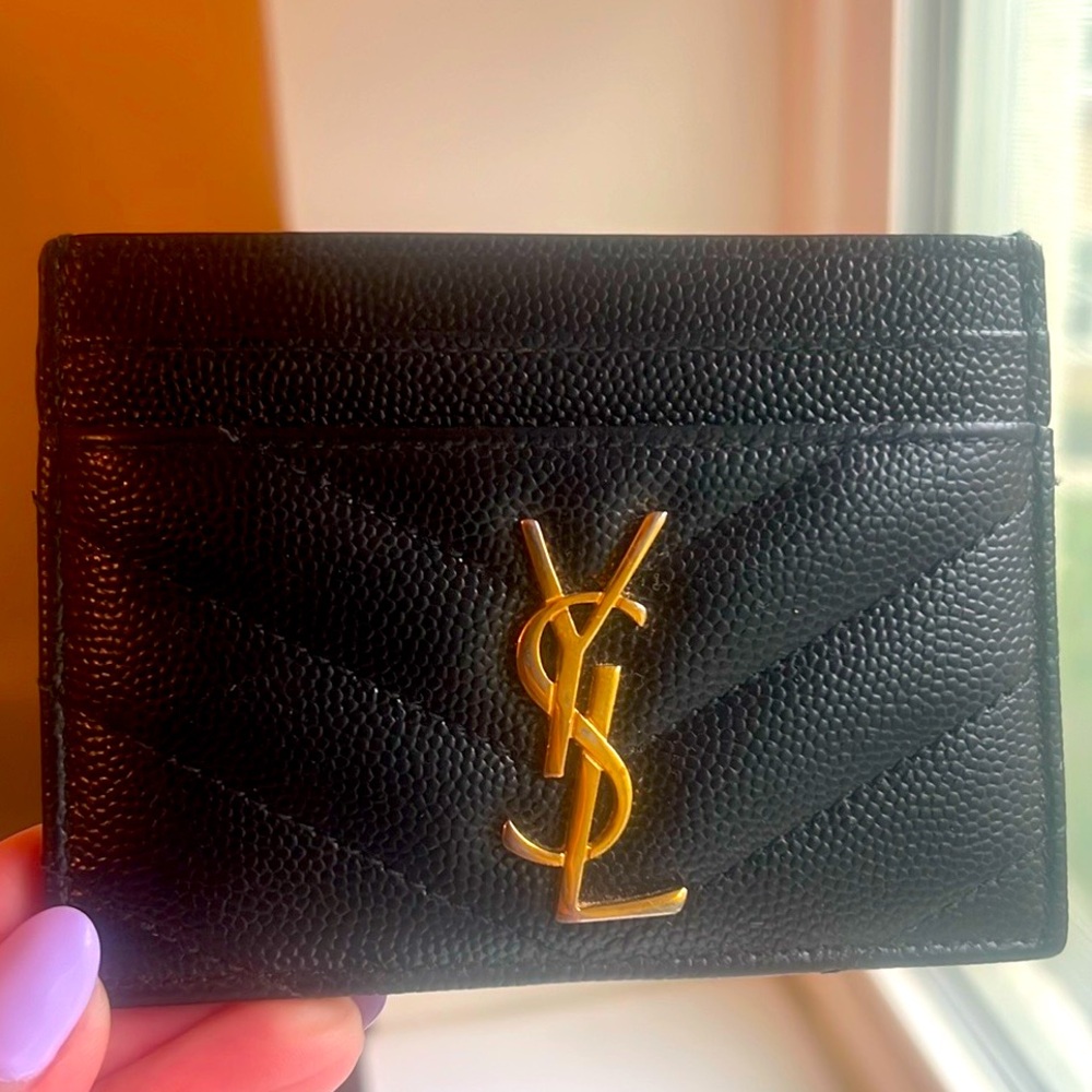 🖤SOLD🖤   YSL CARD HOLDER